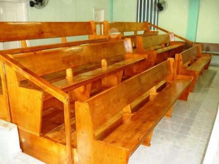 Arquibancada para galeria.